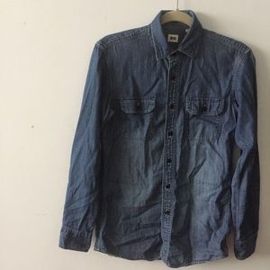 Uniqlo Denim Button-Up